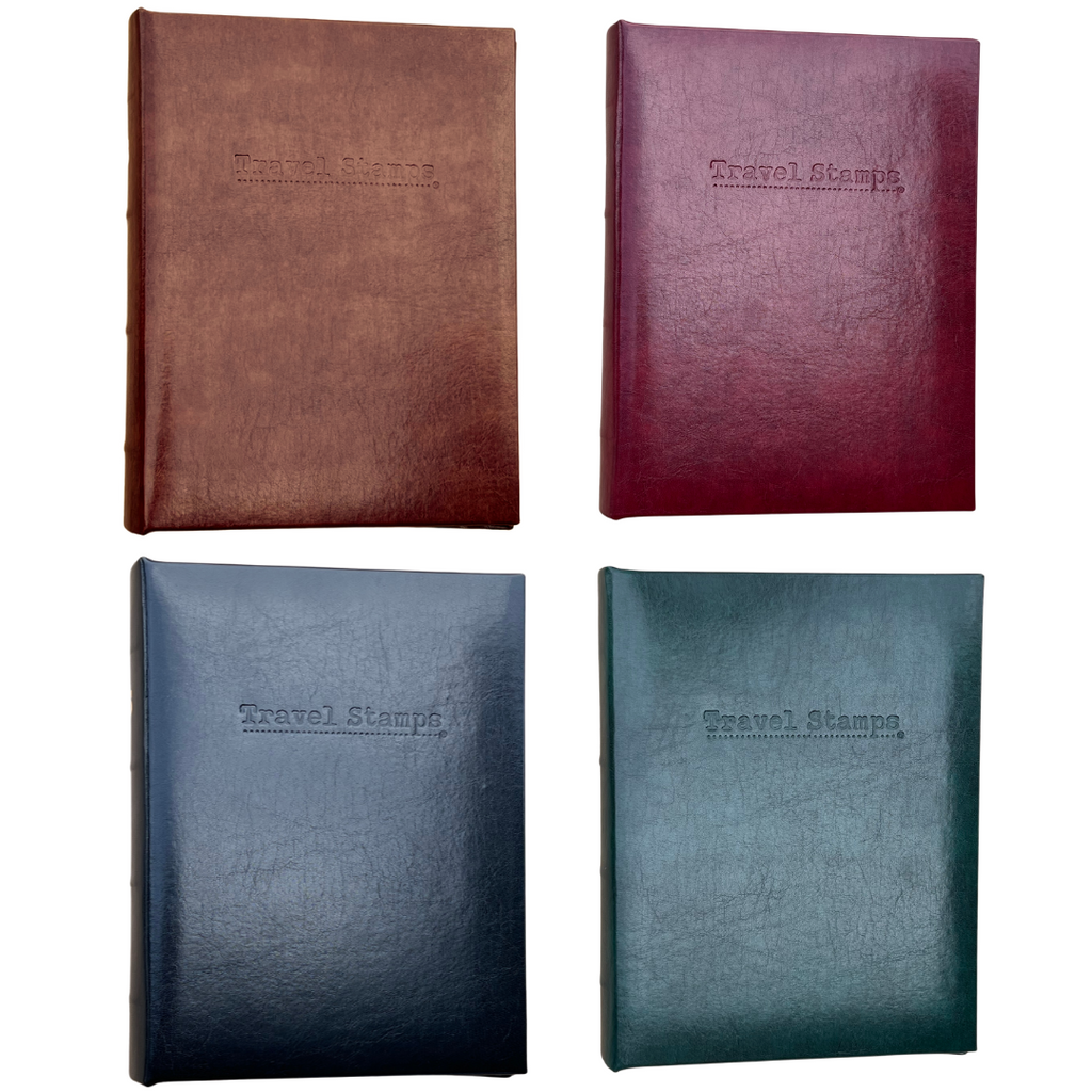 Travel Stamps Half-Size Binder